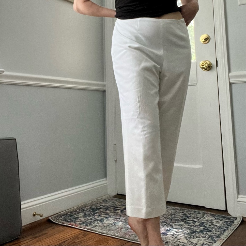 Lot of five pairs of pants Jones New York: beige, white & black - Picture 9 of 9